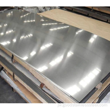 Sheet stainless steel rolless panas kanggo hiasan